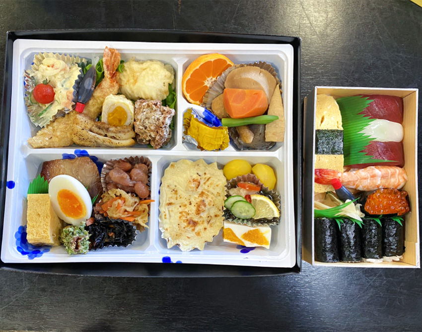 料理折+寿司セット